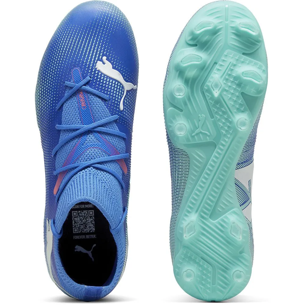 Футбольные бутсы Puma Future 7 Match FG/AG woman, синий — фото 2