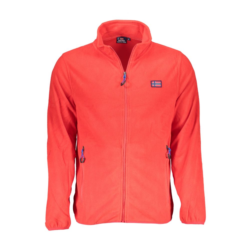 

Красный мужской свитер из полиэстера Geographical Norway