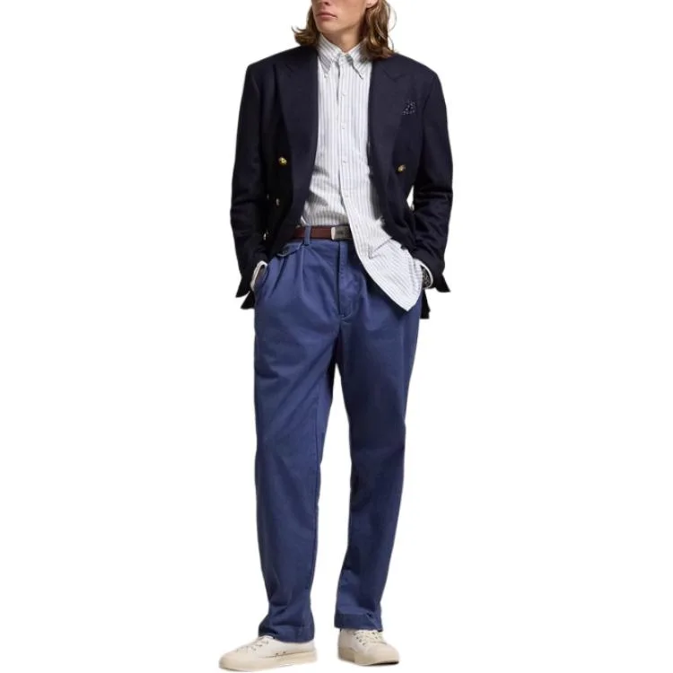 Polo Ralph Lauren Брюки Casual Loose Fit мужские синие — фото 3