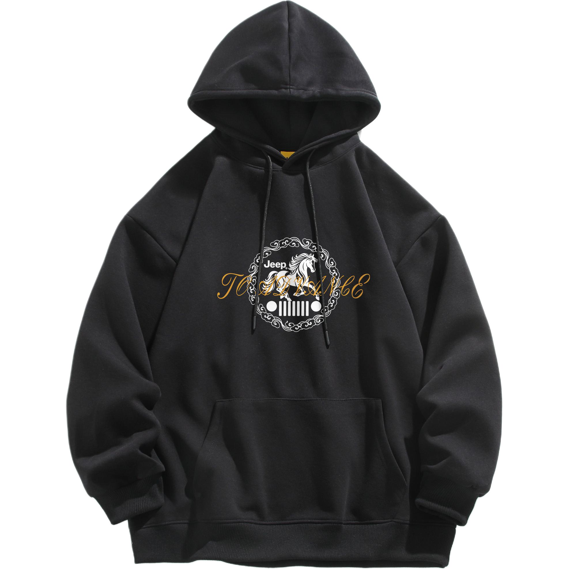 

Толстовка Unisex Hooded Thin Regular Jeep, pure черный