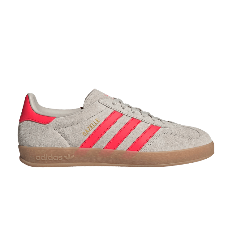 

Кроссовки adidas Gazelle Indoor 'Beige Lucid Red', кремовый