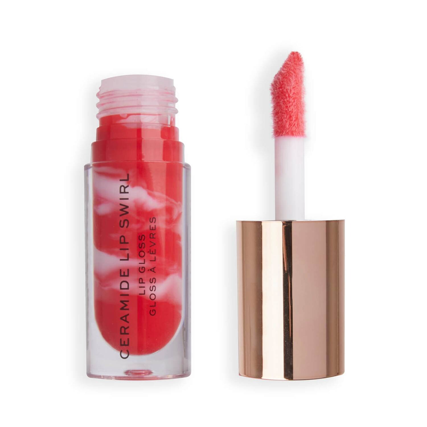 

Блеск для губ Makeup Revolution Lip Swirl Ceramide Gloss, Bitten Red