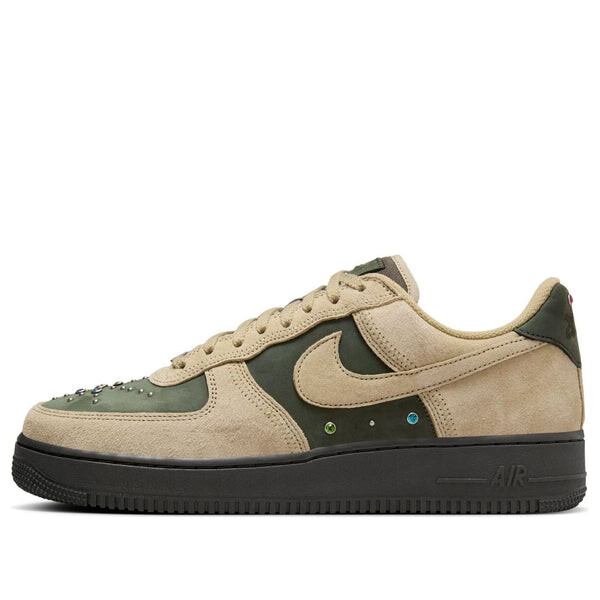 

Кроссовки air force 1 low 'dark army neutral olive gems' Nike, синий