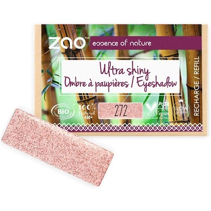 

Тени для век Zao Refill Rectangle 272 Fairy Pink Essence