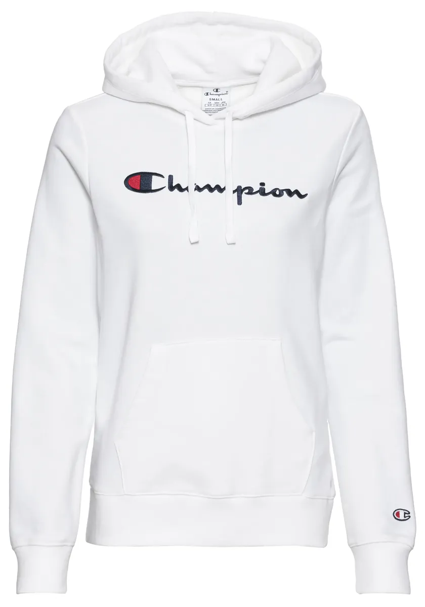 

Толстовка Champion с капюшоном "Icons Hooded Sweatshirt Large Logo", белый