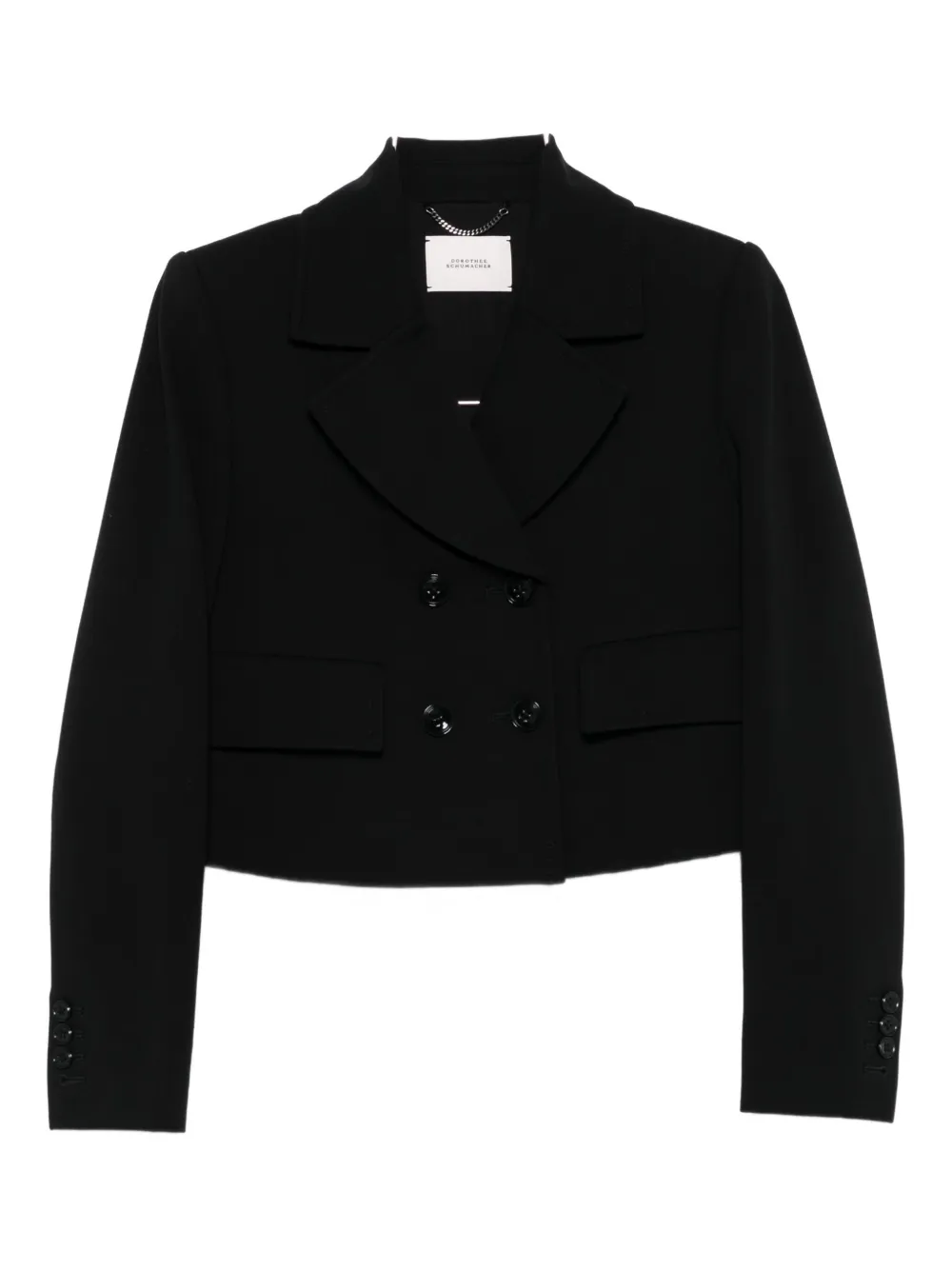 

Двубортный пиджак Dorothee Schumacher, черный