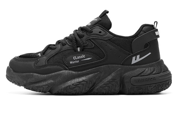 

Кроссовки WARRIOR Chunky Sneakers Unisex Low-top, черный