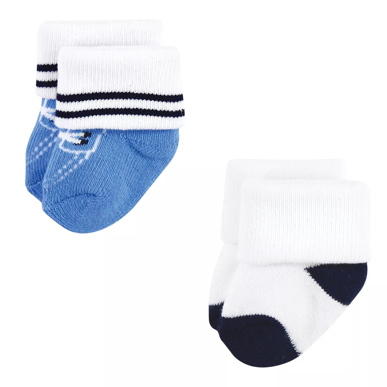 Носки Hudson Baby Infant Boy из хлопка с насыщенным содержанием хлопка для новорожденных и махровые носки, морская тематика, 12 шт. Hudson Baby — фото 3