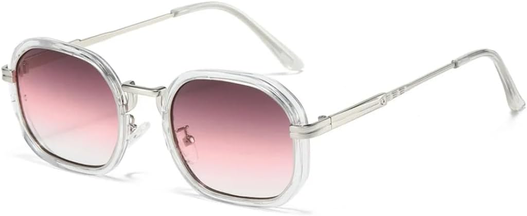 

Солнцезащитные очки с защитой UV400 | Градиентный леопардовый принт | Линзы конфетных цветов | Для женщин и мужчин | Для занятий спортом на открытом воздухе и вождения DSVIGF, Transparent Pink