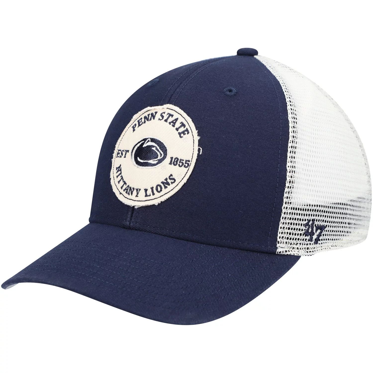 

Мужская темно-синяя кепка Penn State Nittany Lions Howell MVP Trucker Snapback '47