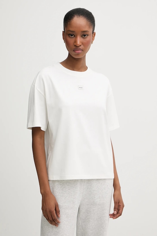 

Футболка signature_tshirt HUGO, бежевый