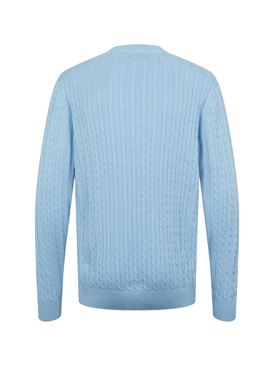 U.S. POLO ASSN. Свитер 'UMMads' в цвете Marine Blue, Light Blue — фото 2