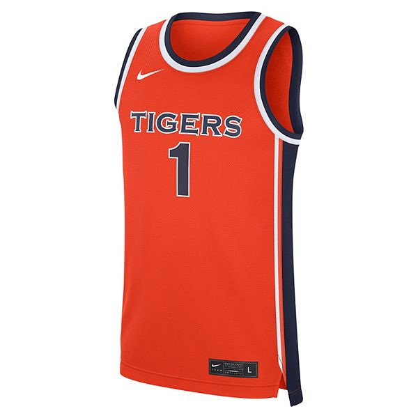 Мужская баскетбольная майка Auburn Tigers #1 Alternate War Eagle Nike — фото 3