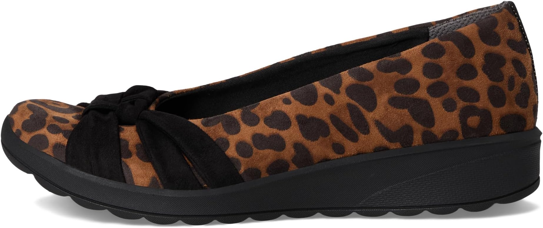 Лоферы LifeStride Glamour Ballerina/Skimmer Shoes, цвет Brown Leopard — фото 4
