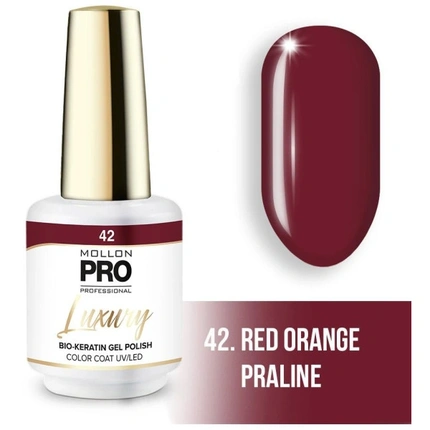 

Mol Luxury 42 - полуперманентный лак для ногтей Mollon Pro