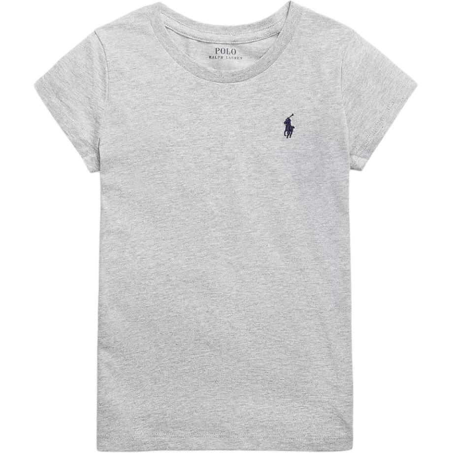Футболка SS24 серая детская Polo Ralph Lauren — фото 2