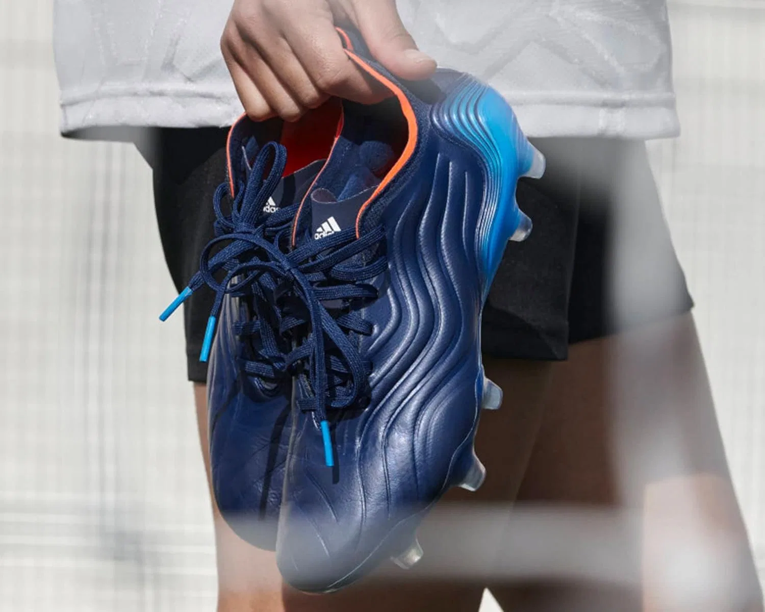 Мужские кроссовки Adidas Copa Sense.3 Fg J, Team Navy Blue Ftwr White Blue Rush — фото 2
