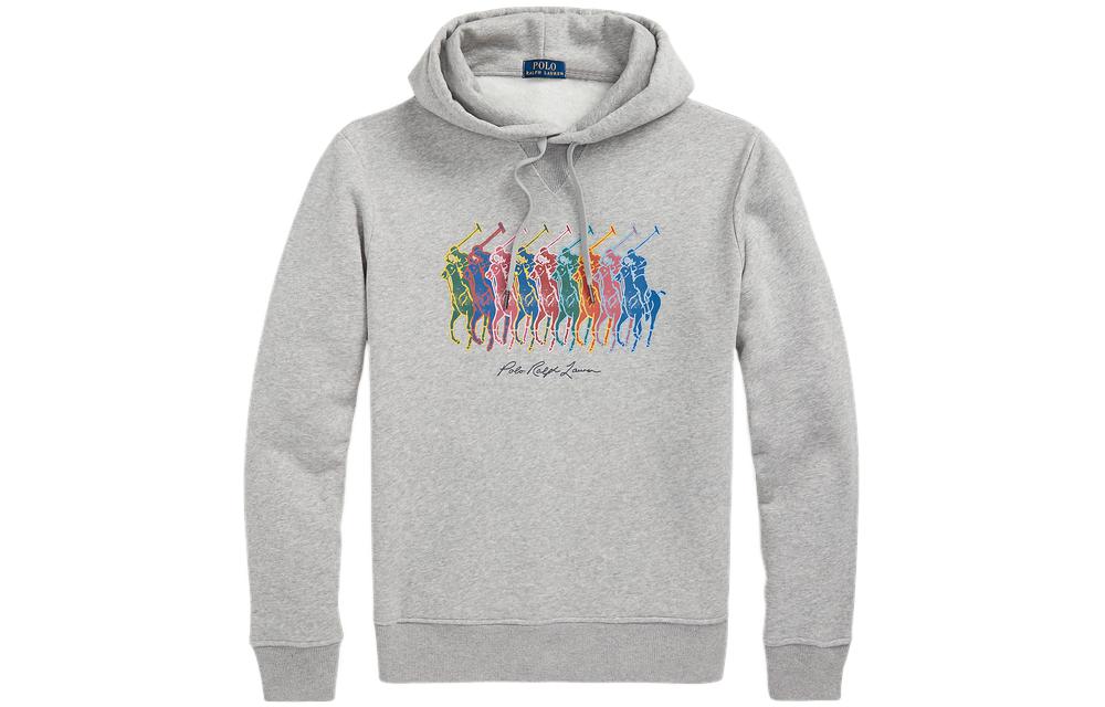 Polo Ralph Lauren Свитшот мужской серый — фото 3