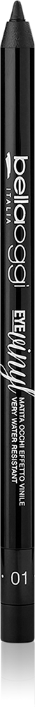 

Стойкий карандаш для глаз Eye Vinyl Eye Bellaoggi, atspalvis black 01 0,58 гр