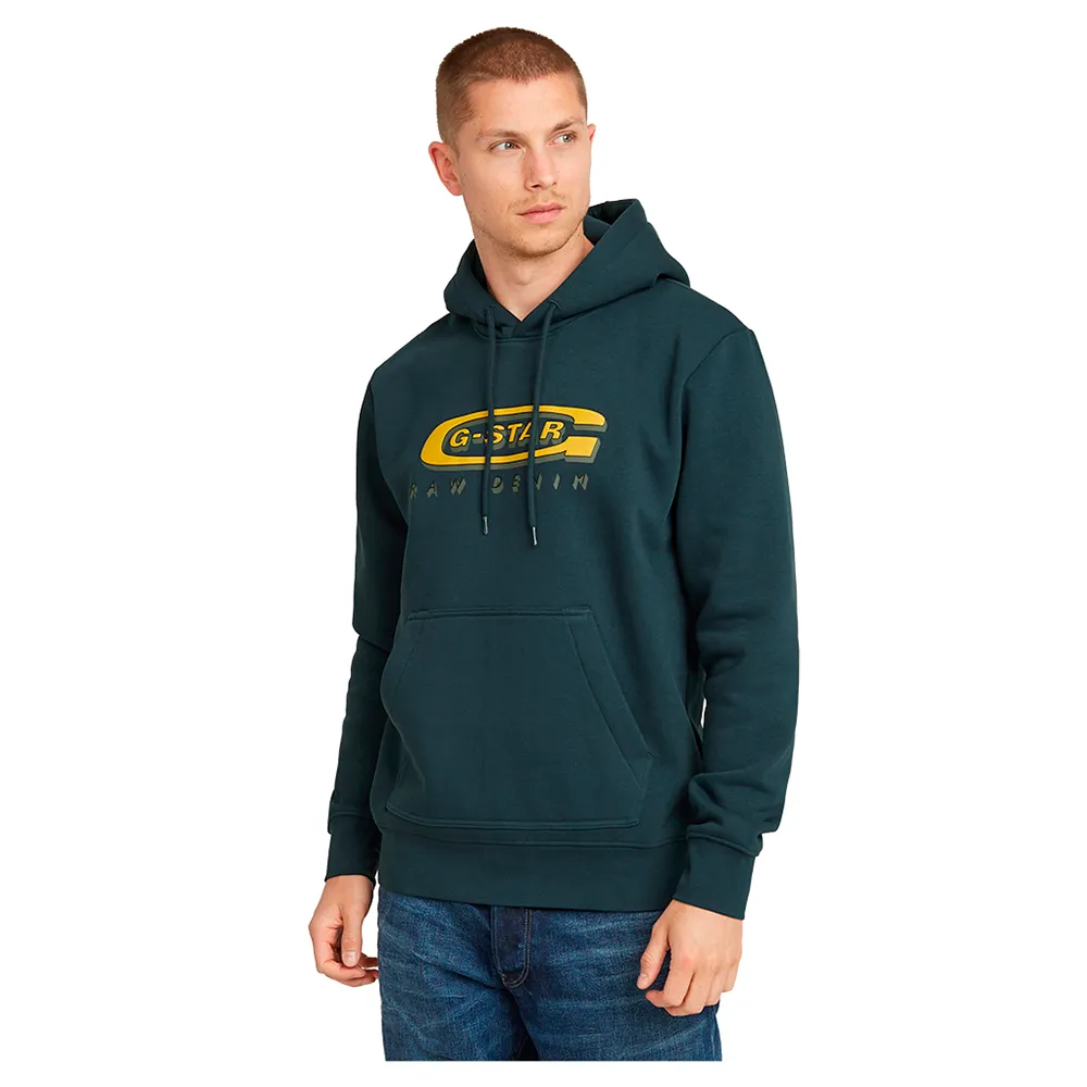 

Худи G-Star Old Skool Logo, синий