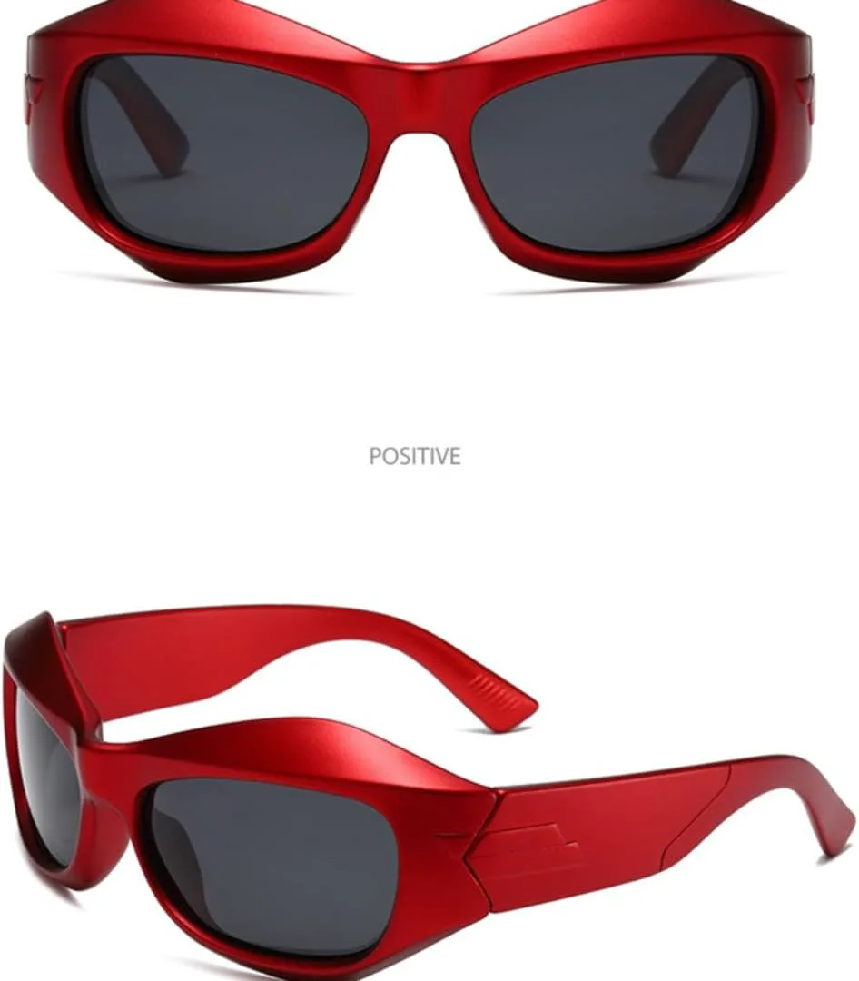 

Солнцезащитные очки для женщин и мужчин, спортивные, женские, роскошные, в стиле панк, золотистые, серебристые, с защитой от УФ-излучения UV400 TKKTLLT, C2