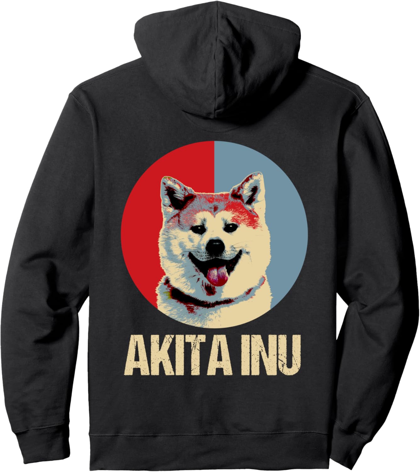 

Толстовка с капюшоном для японской собаки Акита-ину Gifts For Dog Loversjapanese Dog Breeds, черный