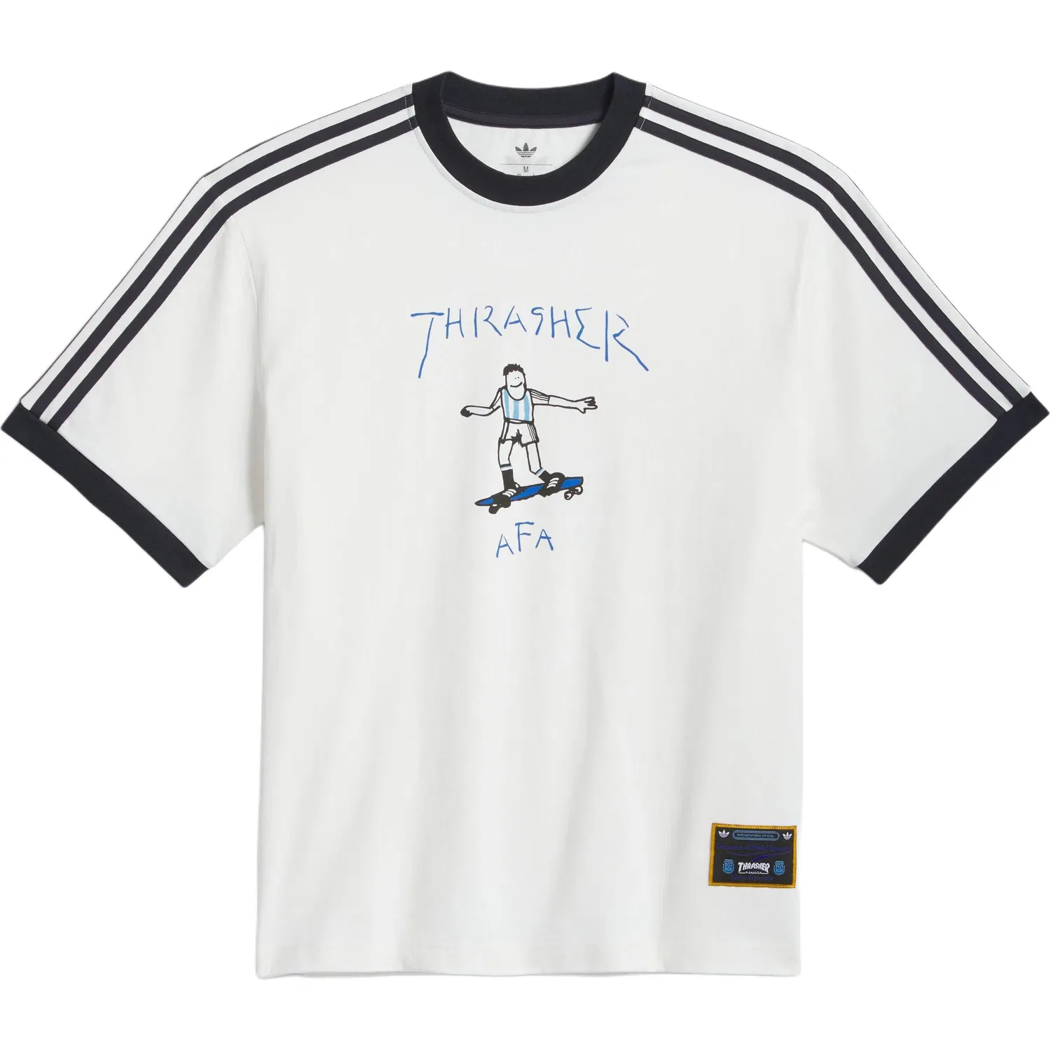 Футболка Adidas Originals x Thrasher белая