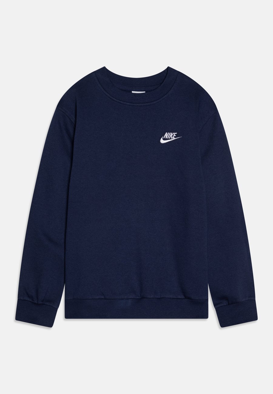Толстовка Nike Sportswear CLUB CREW UNISEX, Midnight Navy/White/Dark Blue