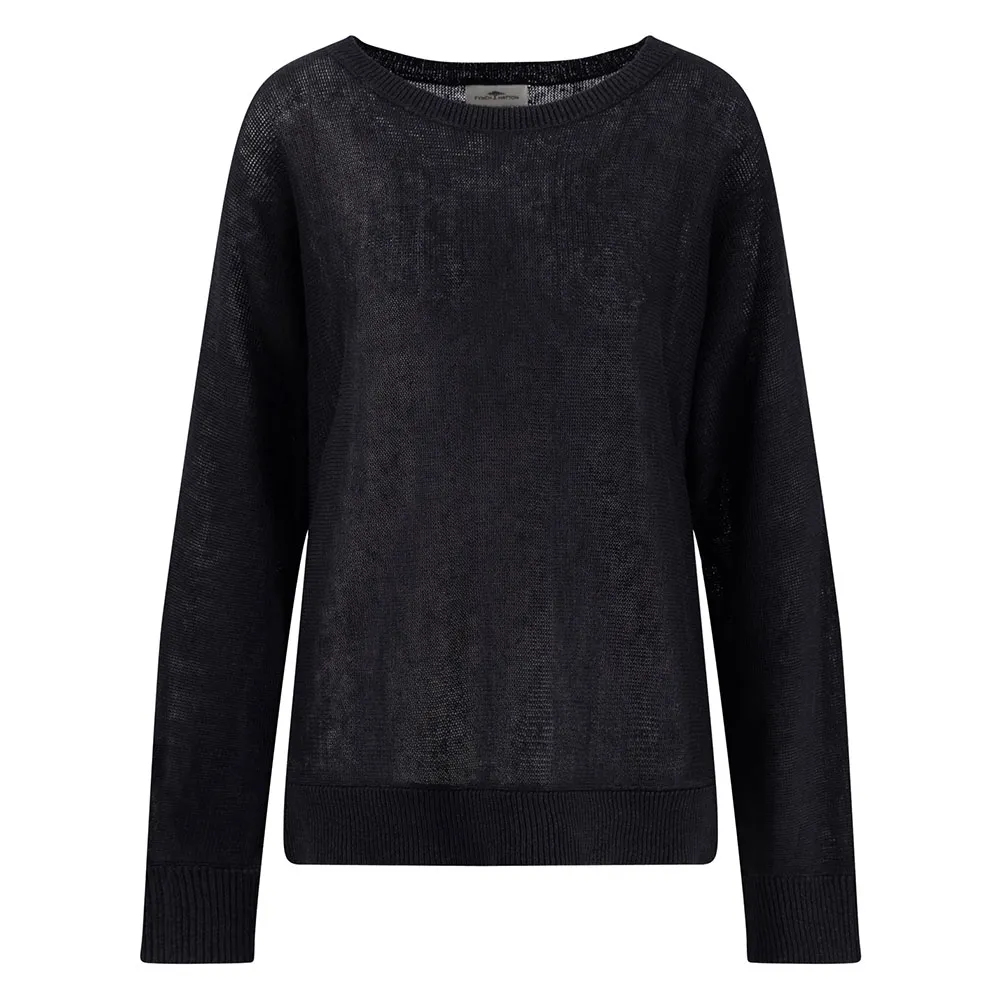

Свитер Fynch Hatton Plain Linen, черный
