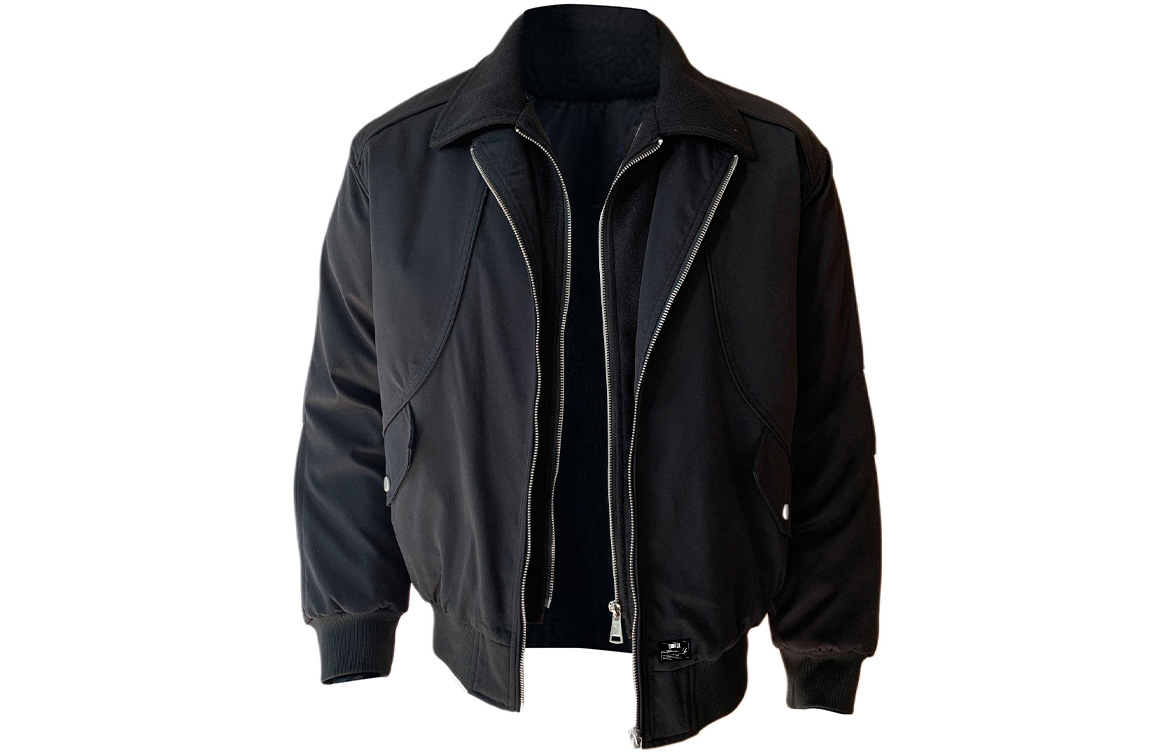 

Пуховик Unisex Lapel Thickened ZIAREL, черный with removable logo