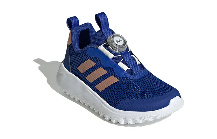 Кроссовки ActiveFlex BOA 3.0 Kids, низкие, синие/золотые Adidas — фото 3