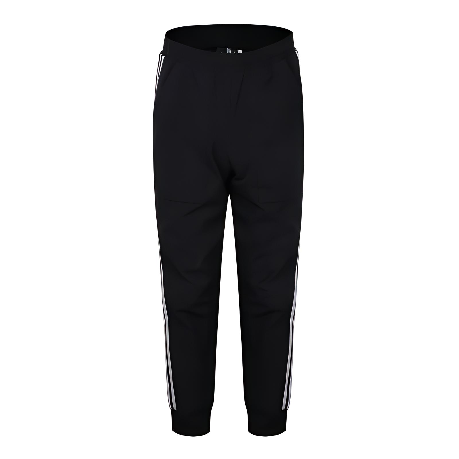 

Трикотажные спортивные брюки мужские черные Adidas