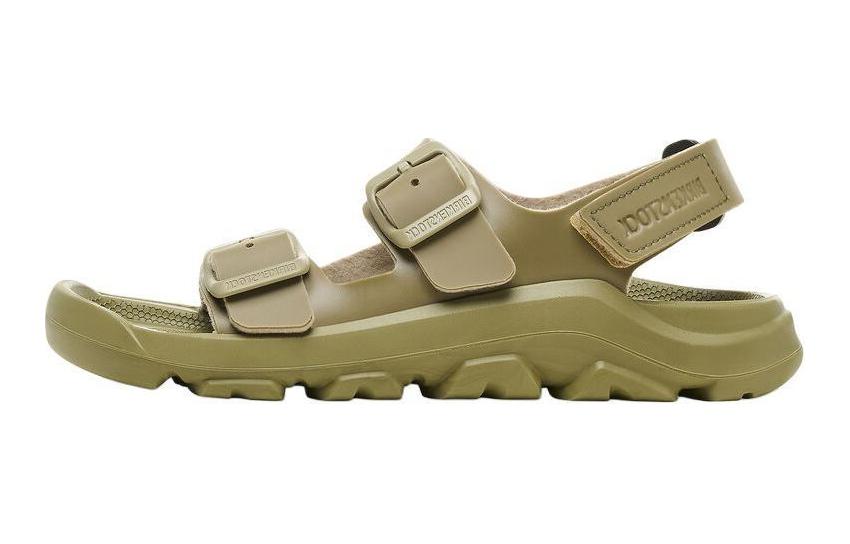 

Детские сандалии Mogami Touch-strap Birkenstock, коричнево-зеленые
