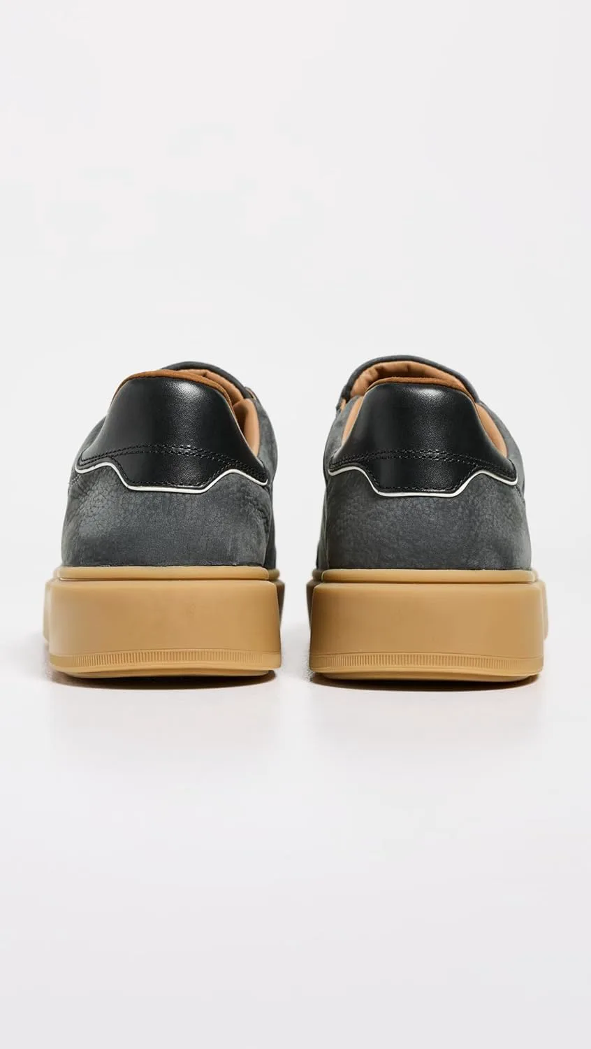Мужские кожаные кроссовки Allen Edmonds Oliver, серый — фото 3