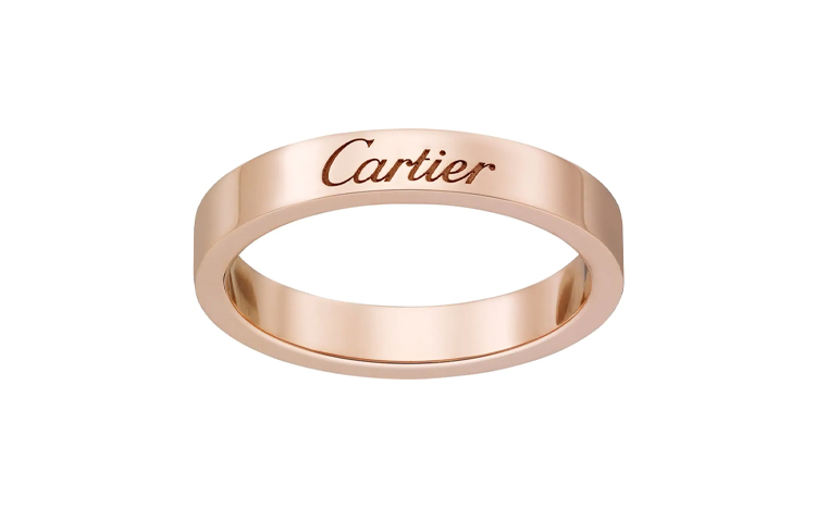 

Cartier C De Rings 18K Rose Gold кольца унисекс Rose Gold