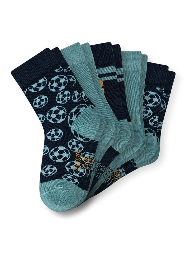 

Schiesser Носки, 5 пар, бирюзового цвета, упаковка