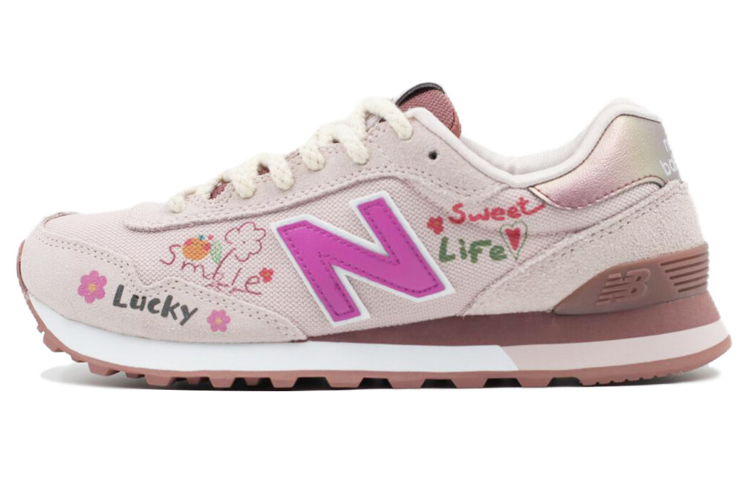 

Кроссовки женские NB 515 с низким верхом розового цвета New Balance