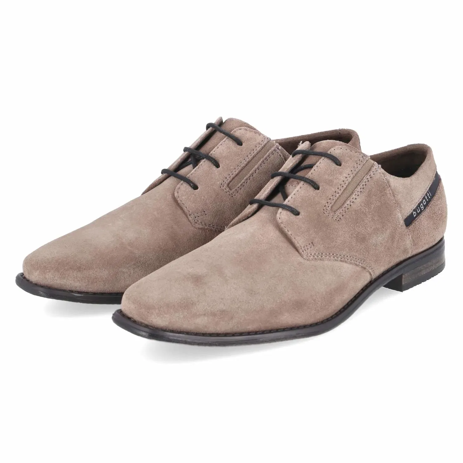 Сникерсы низкие замшевые Bugatti, taupe