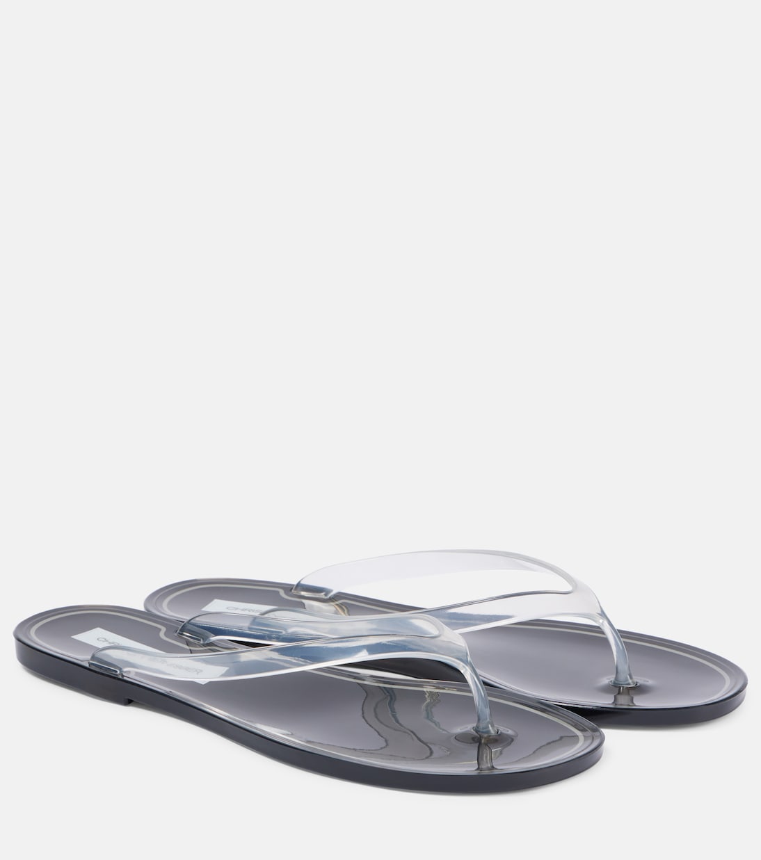 Сандалии Jo Thong Christopher Esber, Black/ Clear