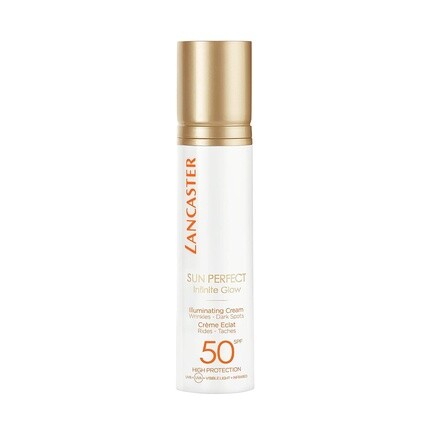 

LANCASTER Sun Perfect Осветляющий крем SPF 50 Антивозрастной солнцезащитный крем для лица с высокой степенью защиты 50 мл