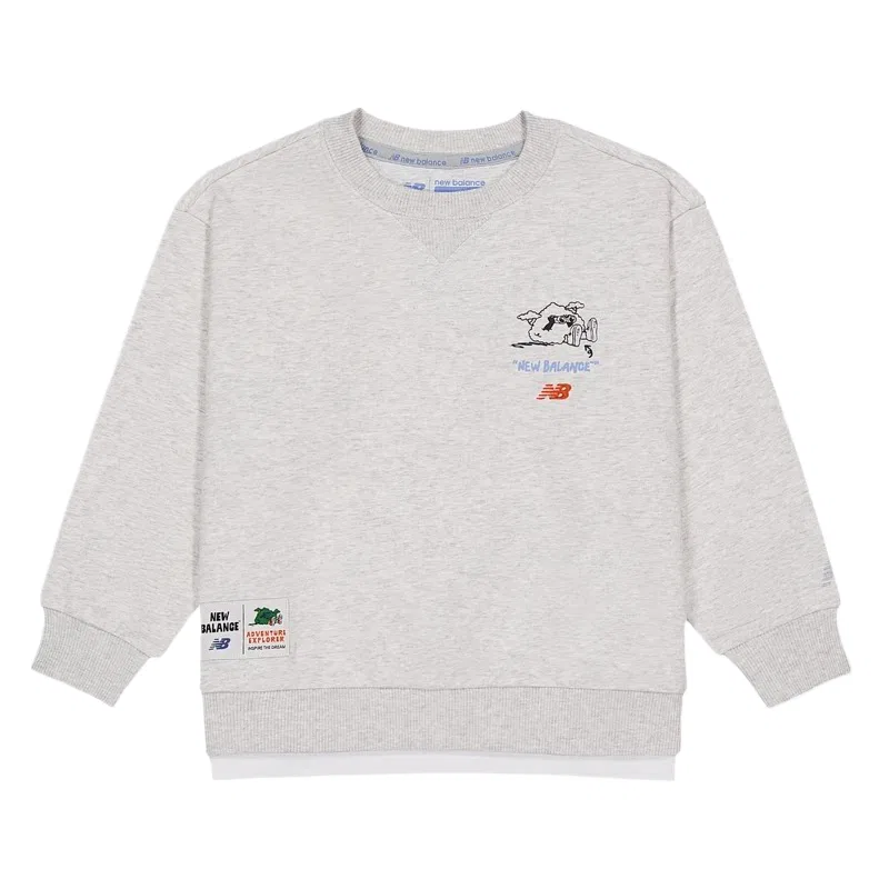 Свитшот SS26 Kids' New Balance, LGR 7ZG12053