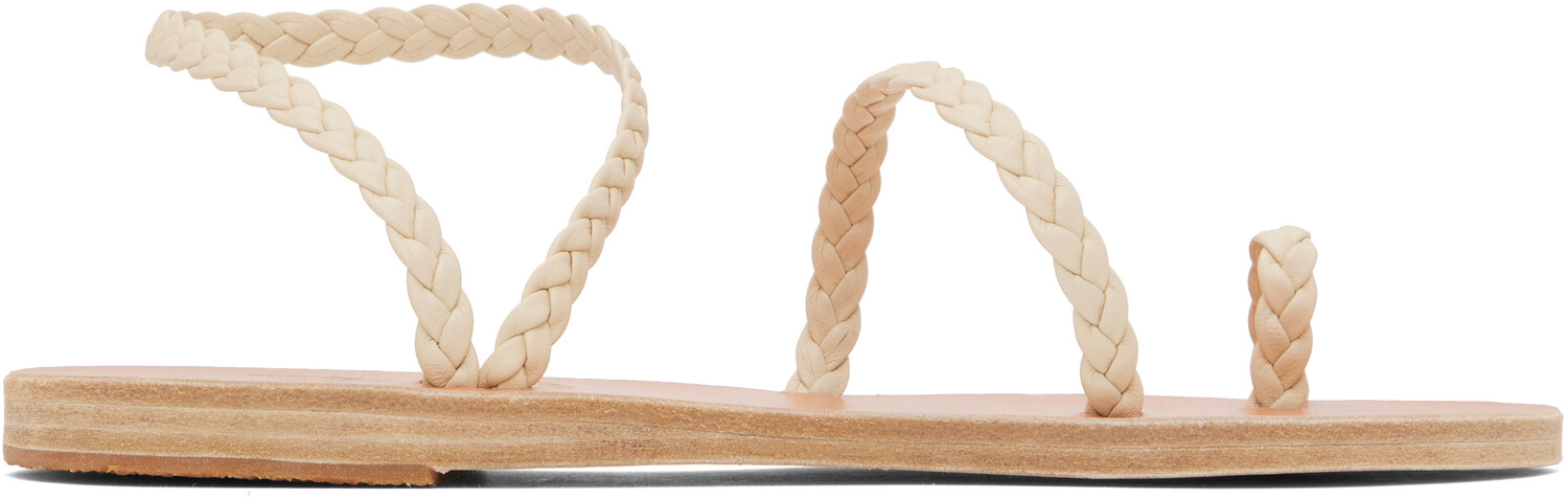Сандалии Eleftheria Off-White Ancient Greek Sandals