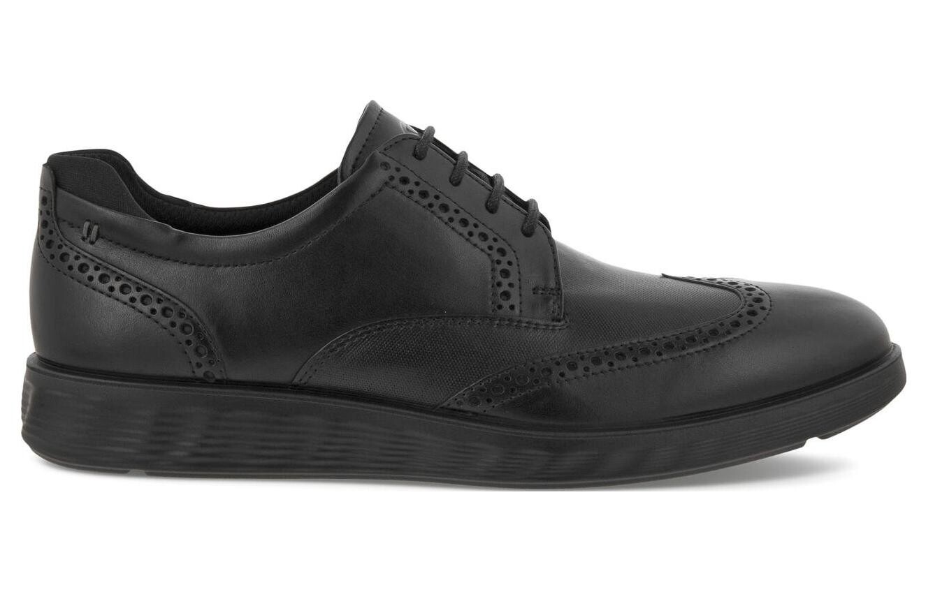 Мужские туфли Ecco Men's Casual Shoes Men Low-Top Black — фото 2