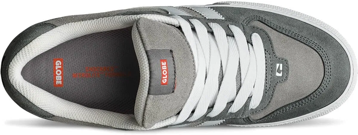 Кроссовки для скейтбординга Globe Gs Chukka, цвет Charcoal/White — фото 2