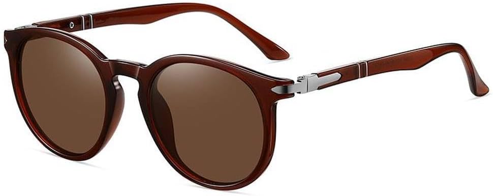 

Круглые солнцезащитные очки в стиле стимпанк для мужчин, панк-очки, роскошные модные солнцезащитные очки для женщин, винтажные женские солнцезащитные очки HVTVTLA, Wpgj048 Brown