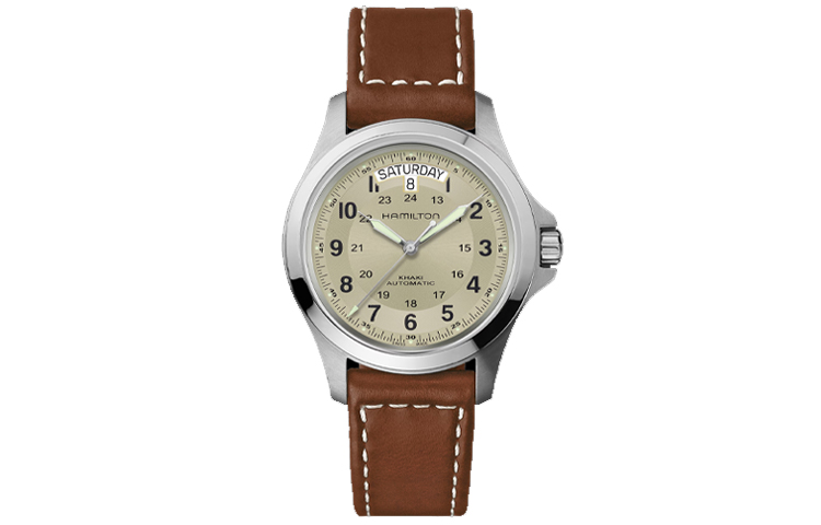 

Hamilton Часы Men's Watch, White Dial