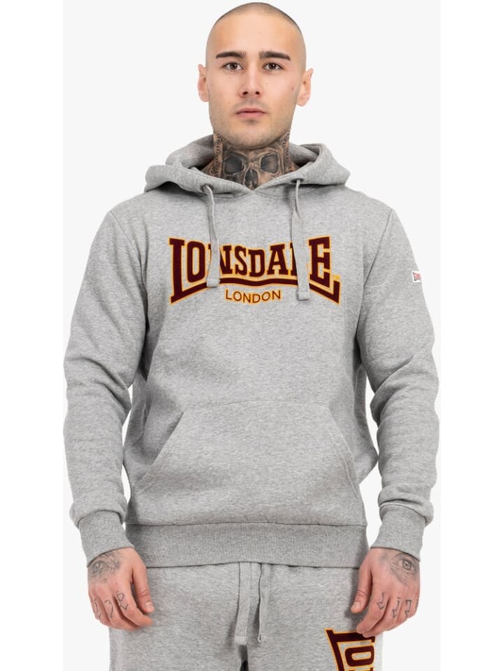 

Толстовка Lonsdale Hoodie, серый