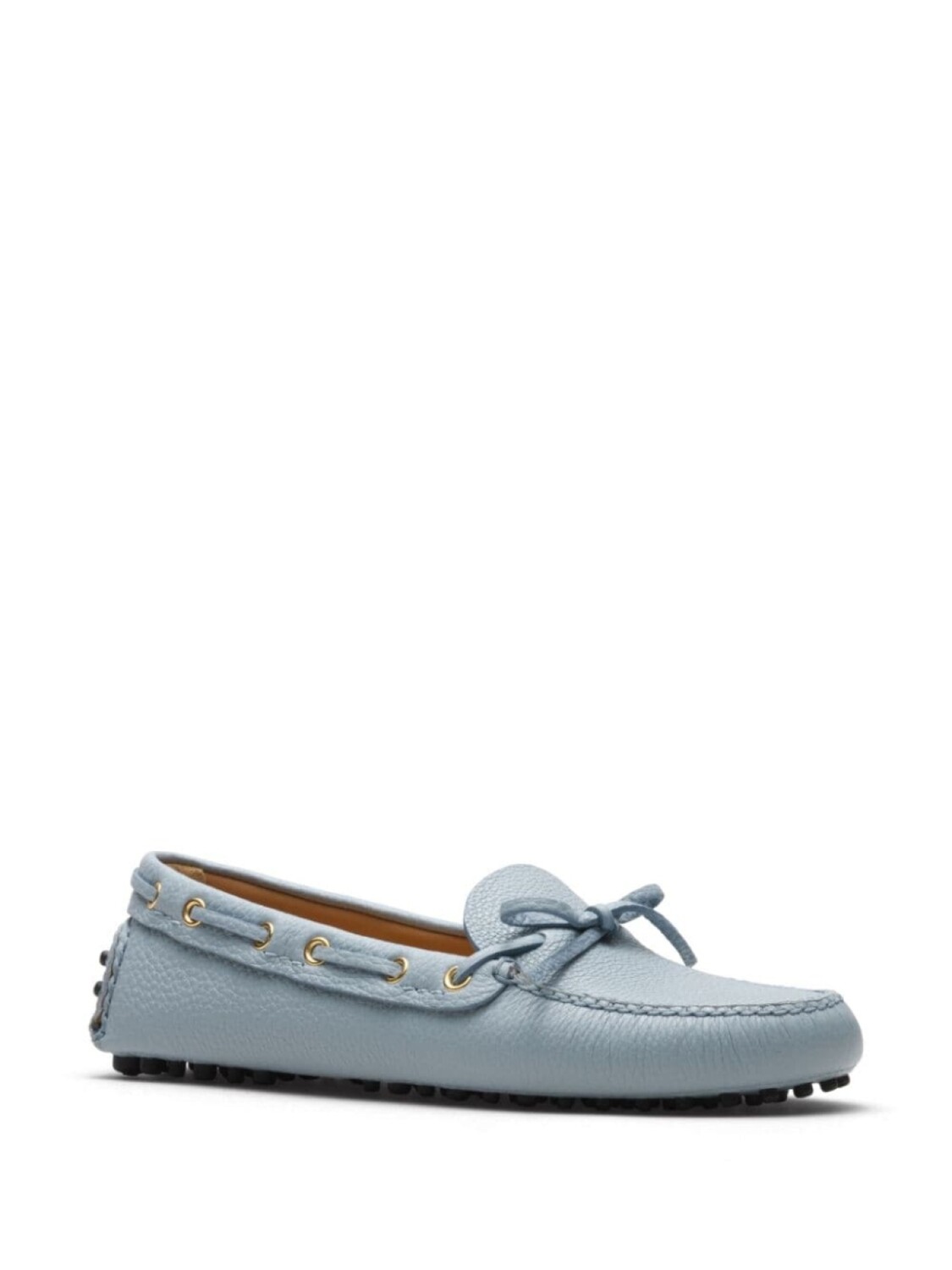 Car Shoe мокасины из зернистой кожи, синий — фото 2