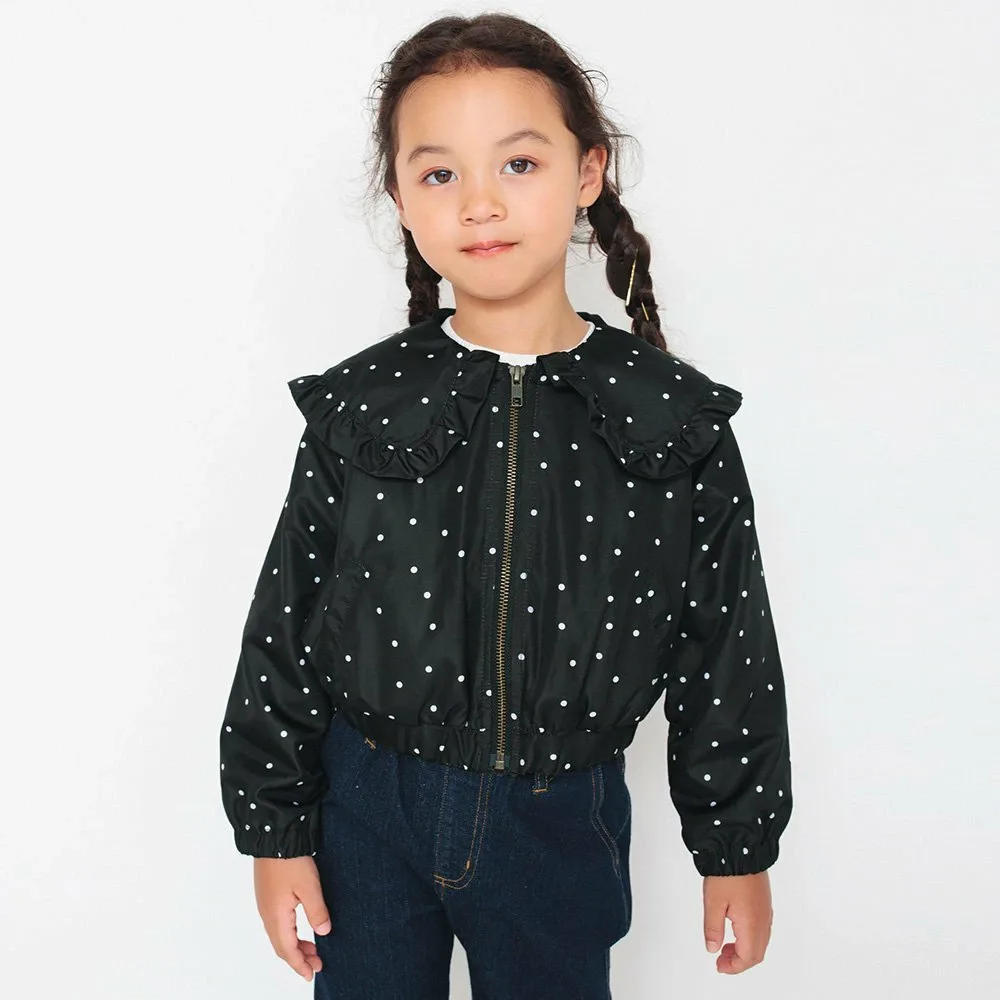 Ветровка с большим воротником Branshes, black