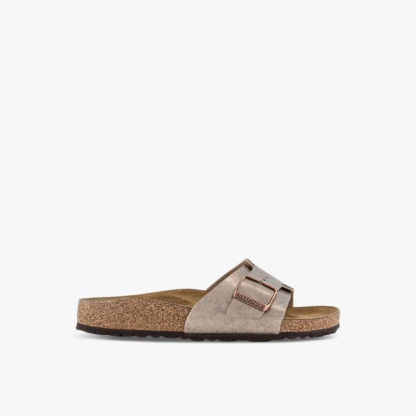 

Сандалии Catalina из искусственной кожи с одним ремешком на плоской подошве Birkenstock, коричневый